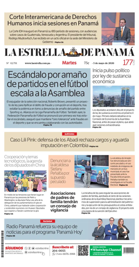 Cover of La Estrella de Panama
