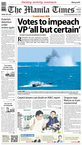 Cover of The Manila Times