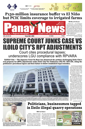 Cover of Panay News