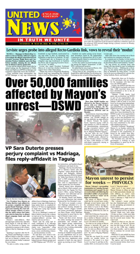 Cover of United News - English Edition