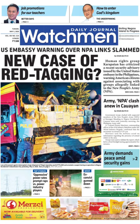 Cover of Watchmen Daily Journal