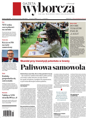 Cover of Gazeta Wyborcza