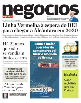 Cover of Jornal de Negocios