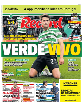 Cover of Record (Portugal)