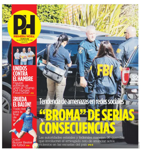 Cover of Primera Hora