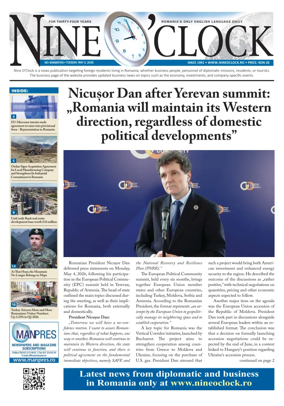 Cover of Nine o clock (Romania) Daily