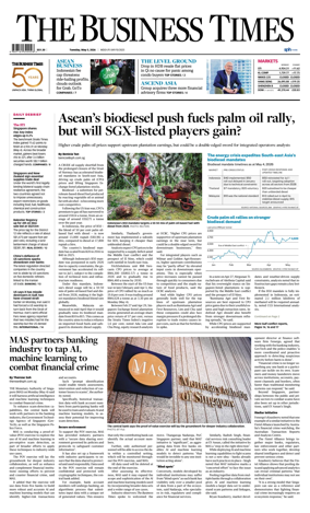 Cover of The Business Times