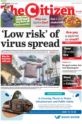 Cover of The Citizen (Gauteng)