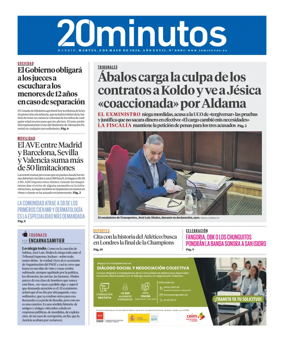 Cover of 20 Minutos Madrid