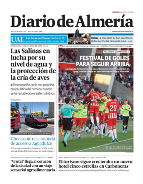 Cover of Diario de Almeria