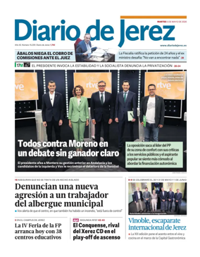 Cover of Diario de Jerez
