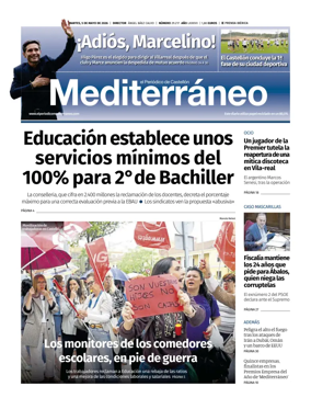 Cover of El Periodico Mediterraneo