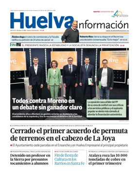 Cover of Huelva Informacion