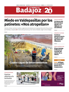 Cover of La Cronica de Badajoz BE