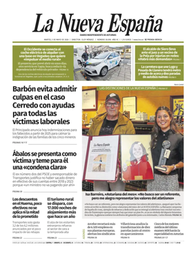 Cover of La Nueva Espana (Occidente)