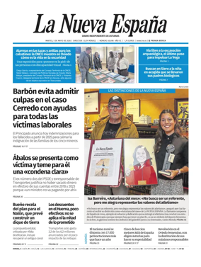 Cover of La Nueva Espana (Oviedo)