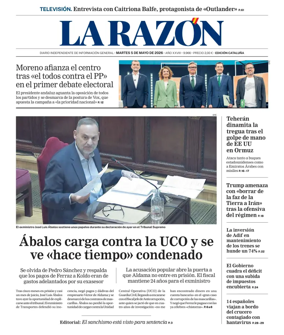 Cover of La Razon (Cataluna)