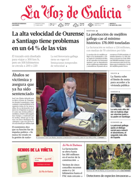 Cover of La Voz de Galicia (Barbanza)