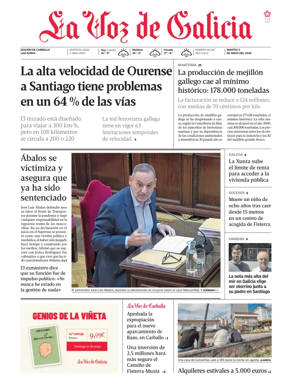 Cover of La Voz de Galicia (Carballo)