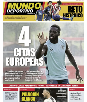 Cover of Mundo Deportivo (Bizkaia-Araba)