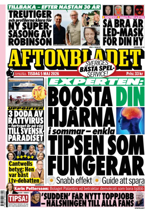 Cover of Aftonbladet