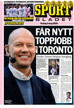 Cover of Sportbladet