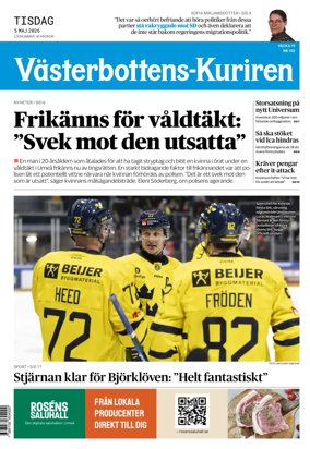 Cover of Vasterbottens-Kuriren