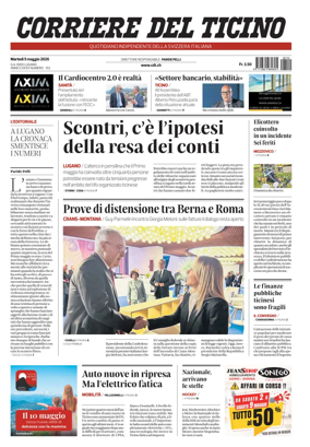 Cover of Corriere del Ticino