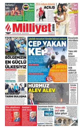 Cover of Milliyet