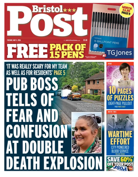 Cover of Bristol Post