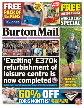 Cover of Burton Mail
