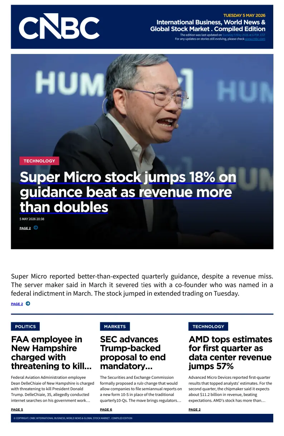 Cover of CNBC