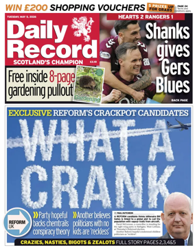 Cover of Daily Record