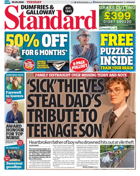 Cover of Dumfries & Galloway Standard