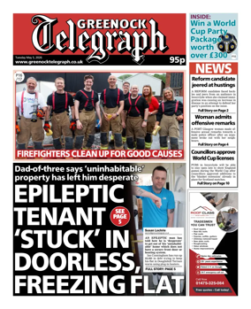 Cover of Greenock Telegraph