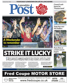 Cover of Lancashire Evening Post