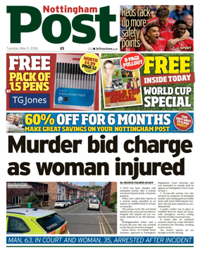 Cover of Nottingham Post