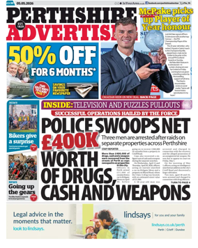 Cover of Perthshire Advertiser