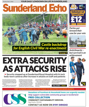 Cover of Sunderland Echo