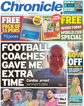 Cover of The Chronicle (UK)