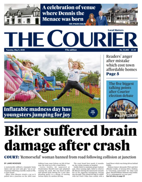 Cover of The Courier & Advertiser (Fife Edition)