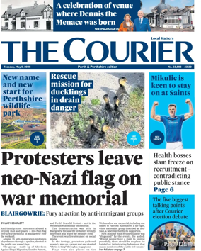Cover of The Courier & Advertiser (Perth and Perthshire Edition)