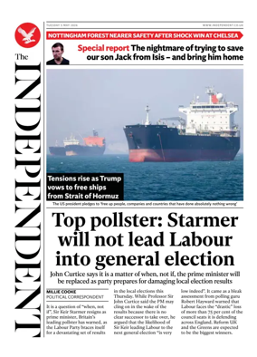 Cover of The Independent