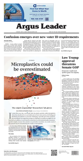 Cover of Argus Leader