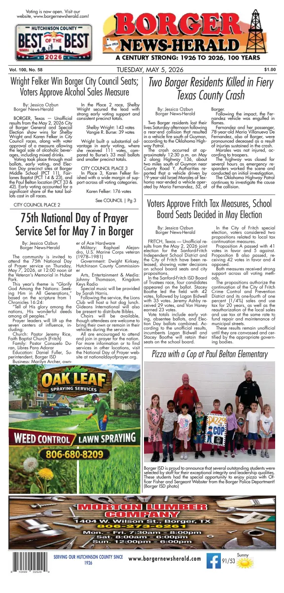 Cover of Borger News-Herald