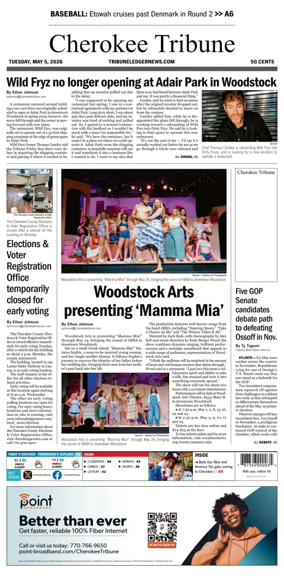 Cover of Cherokee Tribune