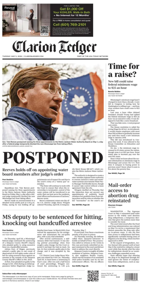 Cover of Clarion Ledger