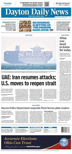 Cover of Dayton Daily News