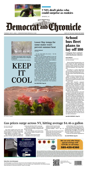 Cover of Democrat and Chronicle