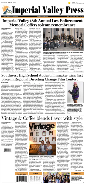 Cover of Imperial Valley Press